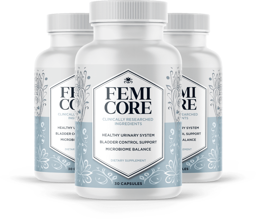 Three bottles of Femicore